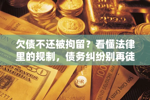 北京欠债不还被拘留？看懂法律里的规制，债务纠纷别再徒劳奔波