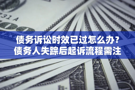 北京债务诉讼时效已过怎么办？债务人失踪后起诉流程需注意什么？