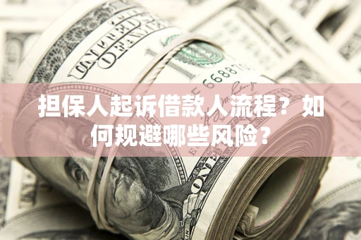 北京担保人起诉借款人流程？如何规避哪些风险？